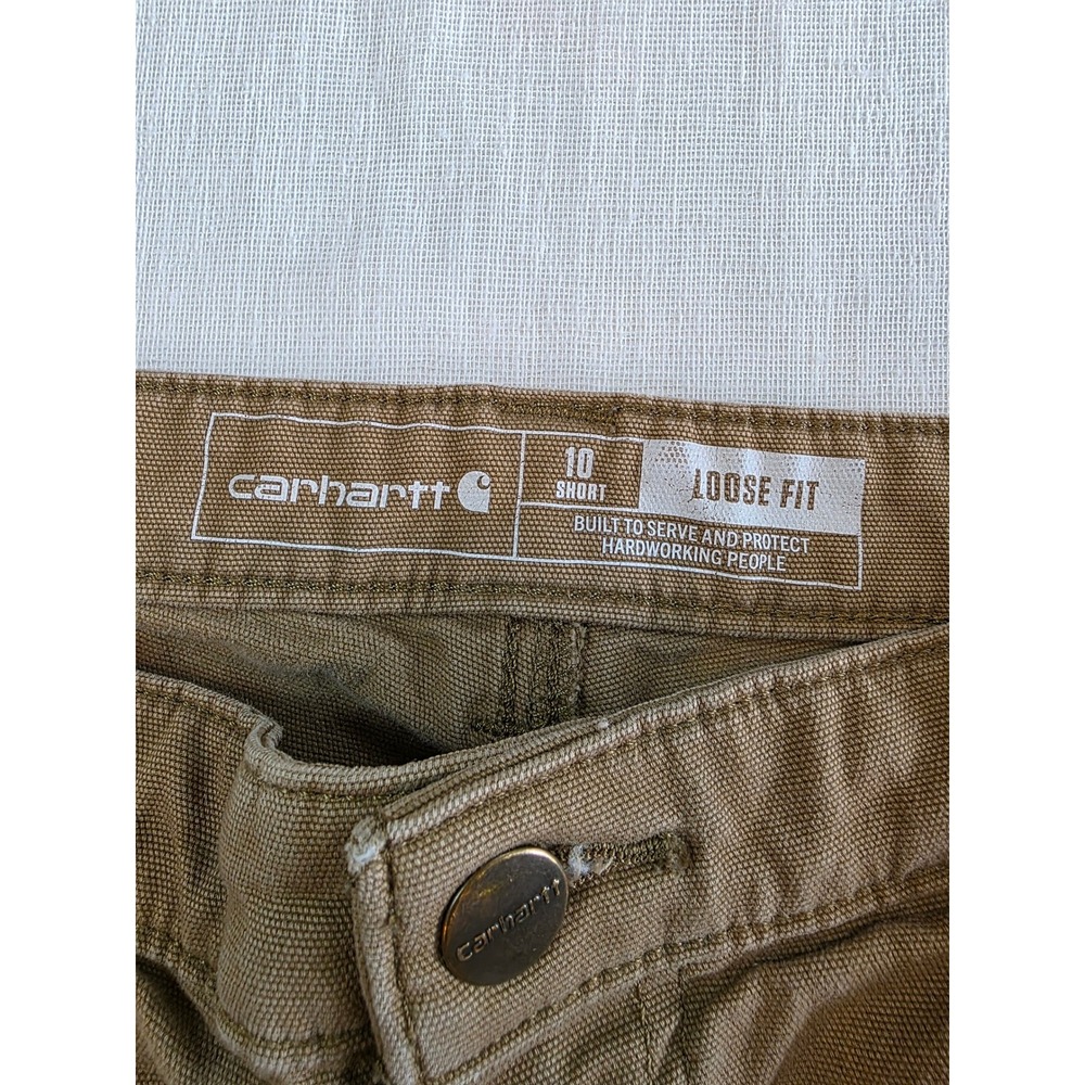 Carhartt Women's Tan Carpenter Trousers - Picture 6 of 8